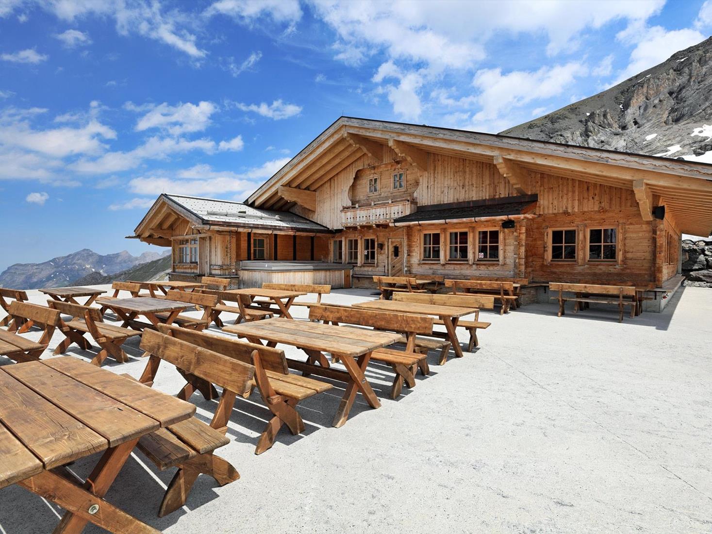 Berghütte „Am Gipfel“